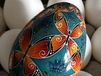 Butterflies II Ukrainian Easter Egg Pysanky By So Jeo : pysanky butterfly butterflies pysanka Ukrainian Easter Egg batik art butterflies